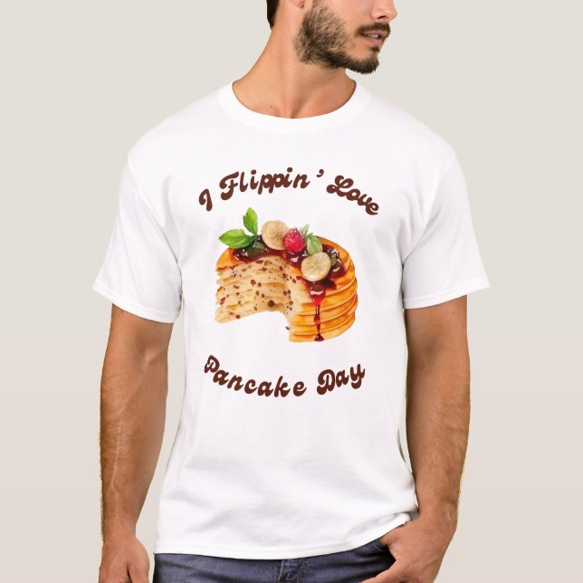 Camiseta Eu Cansava De Pancake De Amor (Frente)