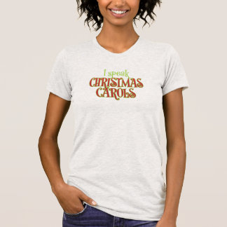 Camiseta Eu Canto Canções de Natal