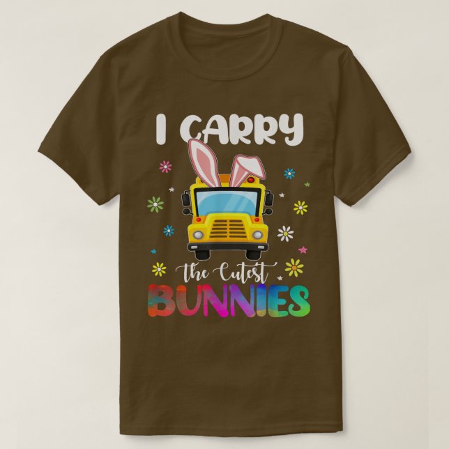 Camiseta Eu Carregar O Mais Coroado Dos Ônibus Da Escola De (Frente do Design)