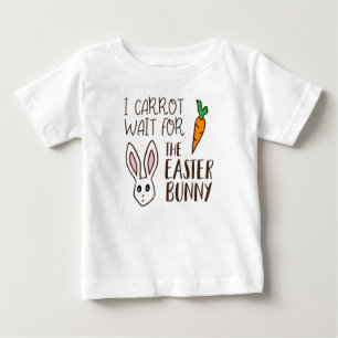 Camiseta Eu Carrot Esperar Pelo Cartoon Engraçado Da Pásc