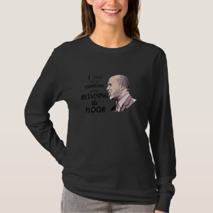Camiseta Eu Cederei Para Uma Pergunta Booker Obstrução Quo