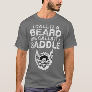Camiseta Eu Chamo-Lo De Barba Ela Chama-Lhe Saddle 21