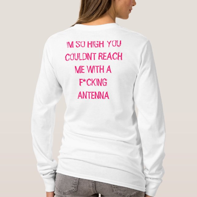 CAMISETA EU CHANFRO A SENSAÇÃO MINHA CARA (Verso)