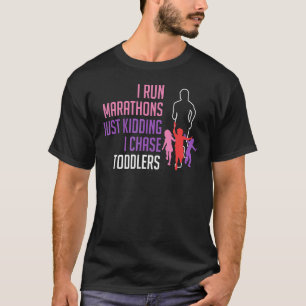 Camiseta Eu Chase Toddlers Infantis Professores Correm Uma 