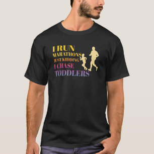 Camiseta Eu Chase Toddlers Infantis Professores Correm Uma 