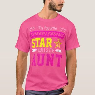 Camiseta Eu Cheerleading Minha Porrista Favorita Me Chama D