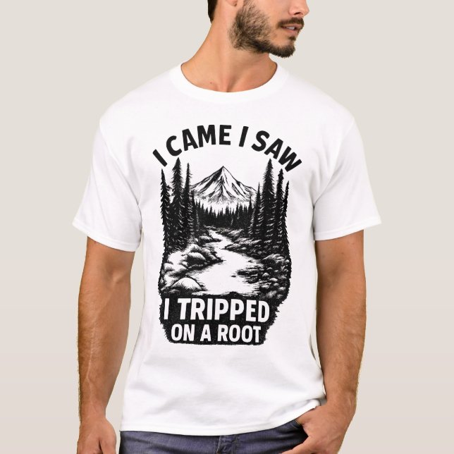 CAMISETA EU CHEGUEI EU VI EU TROPECEI NUMA RAIZ (Frente)