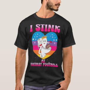 Camiseta Eu Cheira A Fantasy Futebol Toilet League Perdedor