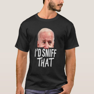 Camiseta Eu cheiraria isso. Anti Joe Biden T Funny Parody