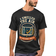 Eu Cheirei o Ar Crachá de Humor Retro Introvertido