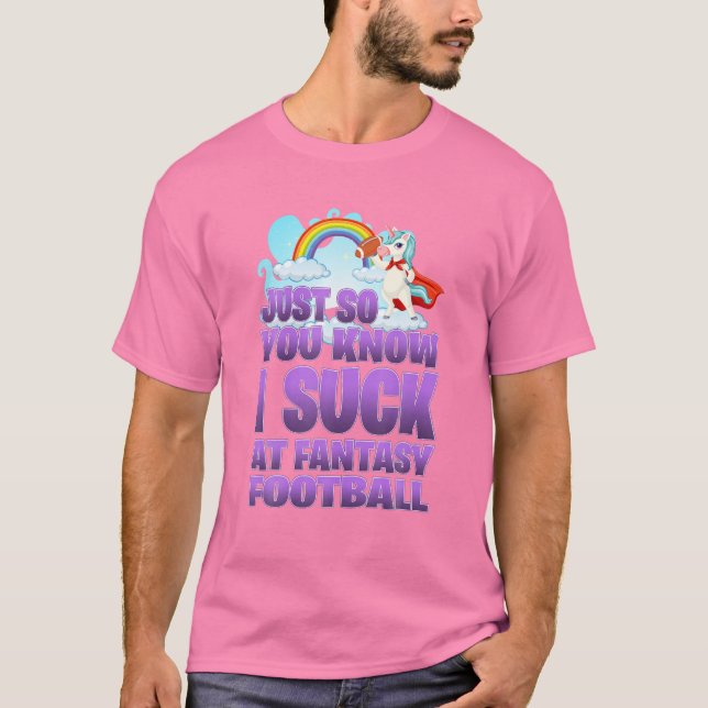 Camiseta Eu Cheiro De Fantasia De Futebol Unicorn Rainbow L (Frente)