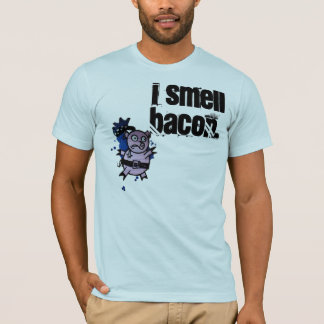 CAMISETA EU CHEIRO O BACON