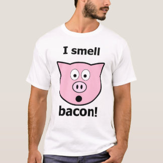 Camiseta Eu cheiro o bacon!