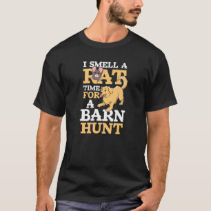 Camiseta Eu Cheiro Um Rato De Design Barn Hunt