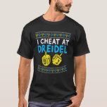 Camiseta Eu Choro No Dreidel Ugly Hanukkah Sweater Chanukah<br><div class="desc">Eu Choro Em Dreidel Ugly Hanukkah,  Suéter Chanukah Jew.</div>