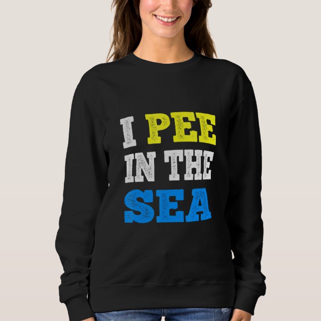 Camiseta Eu Choro No Oceano Oceânico Verão (Frente)