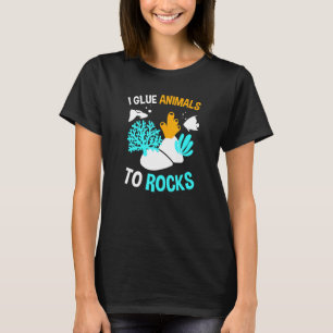 Camiseta Eu Colo Animais A Rochas - Tanque De Peixe Ou Guar