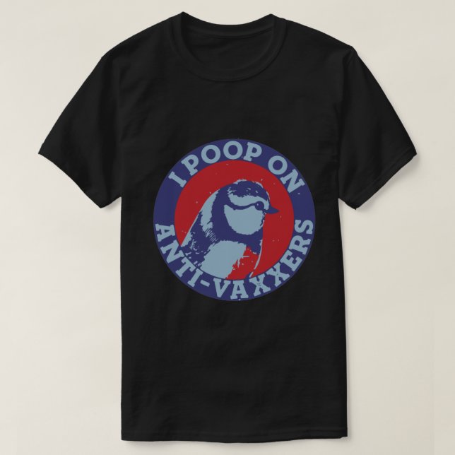 CAMISETA EU COLOCO EM ANTI-VAXXERS (Frente do Design)