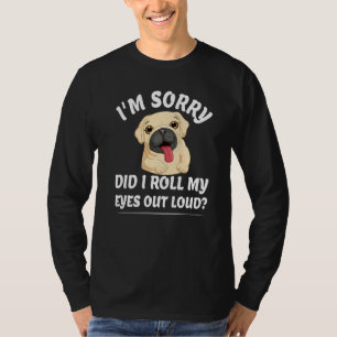 Camiseta Eu coloquei meus olhos em voz alta Engraçado sarcá
