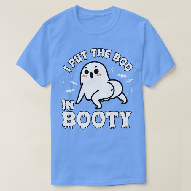 Camiseta Eu coloquei o boo na bootada (Frente do Design)