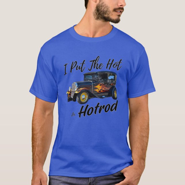 Camiseta Eu Coloquei O Corpo De Ouvido Em Hotrod (Frente)