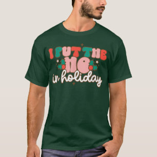 Camiseta Eu Coloquei O Ho Na Festa Natal Família Pa