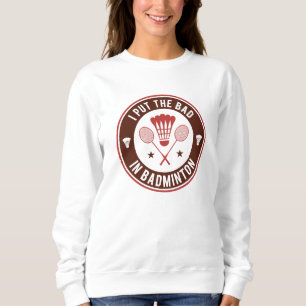 Camiseta Eu Coloquei O Mau Em Badminton