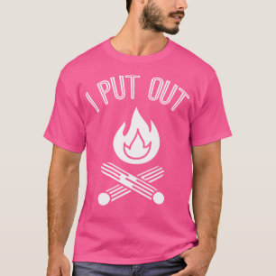 Camiseta Eu Coloquei Um Acampamento Engraçado