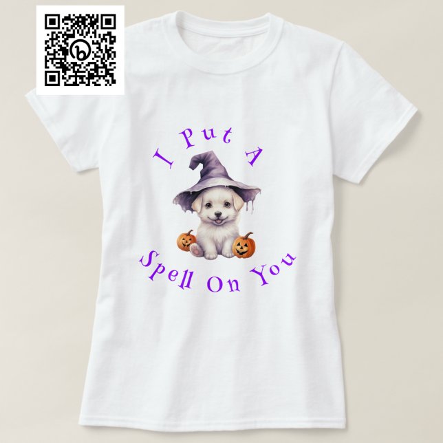 Camiseta Eu Coloquei Um Espelho Em Você, Bruxa Bichon Frise (Criador carregado)