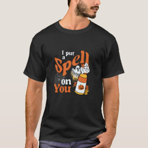 Camiseta Eu Coloquei Um Feitiço Em Você Halloween Dia Inter