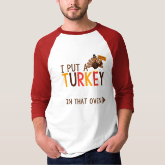 Camiseta Eu coloquei um peru naquele anúncio de gravidez no