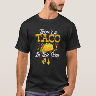 Camiseta Eu Coloquei Um Taco Naquela Gravidez Forte Revelan