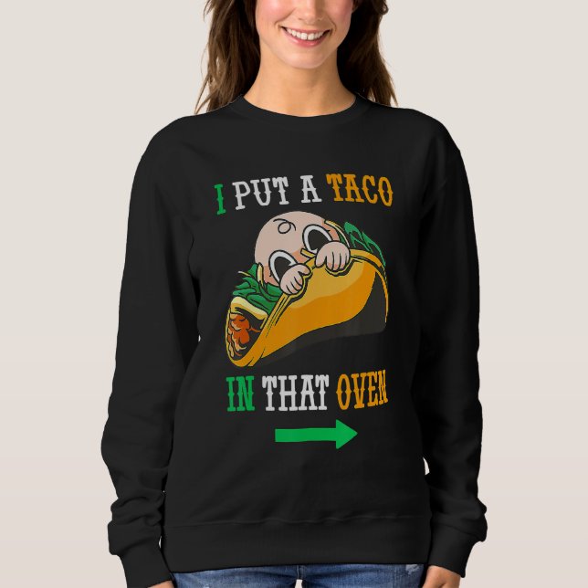 Camiseta Eu Coloquei Um Taco Naquela Oven Cinco De Maio 5 M (Frente)