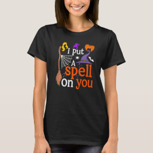 Camiseta Eu Coloquei Uma Magia Em Você Fantasia de Hallowee