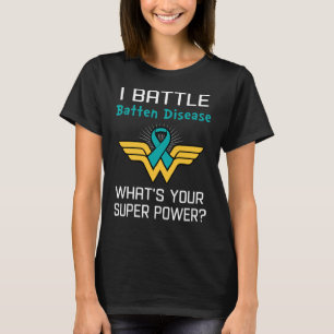 Camiseta Eu Combato Doença De Baten Qual É A Sua Superpotên