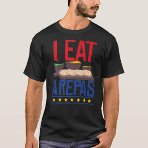 Camiseta Eu Comi Arepas Engraçada Comida Colombiana Cuisine