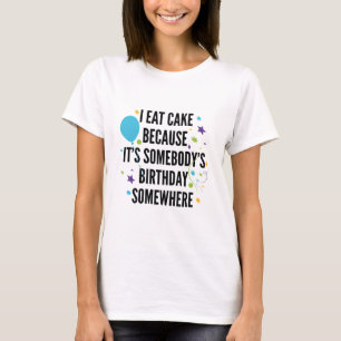 Camiseta Eu Comi Bolo