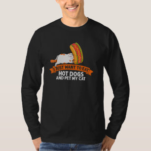 Camiseta Eu Comi Cachorro Quente E Coloquei Minha Gatinha G