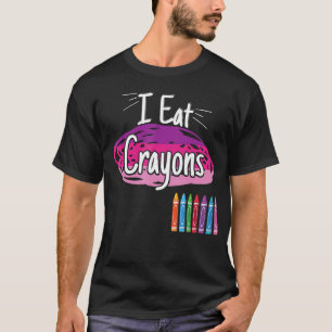 Camiseta Eu Comi Crayons Crayon