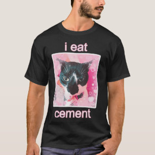 Camiseta Eu Comi Gato De Cimento