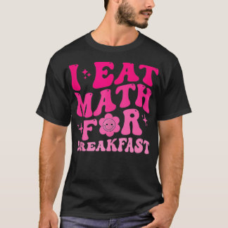 Camiseta Eu Comi Matemática para Professores do Café da Man