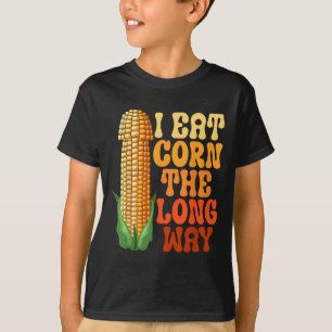 Camiseta Eu Comi Milho, Muito Engraçado Envergonhar Humo Ad
