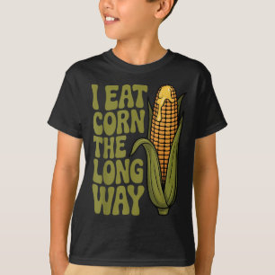 Camiseta Eu Comi Milho Os Engraçados Homens Piadas Adultos