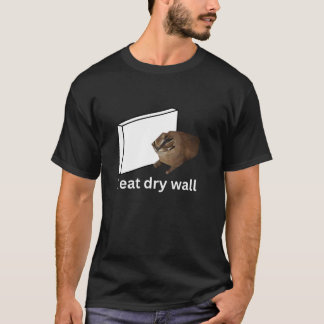 Camiseta Eu Comi Parede Seca Engraçada Nojenta Memória De G