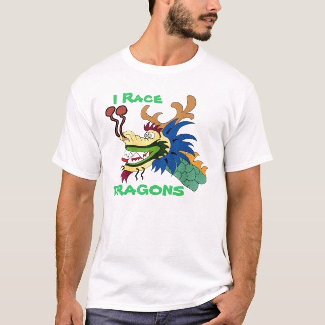 Camiseta Eu compito, DRAGÕES (Frente)