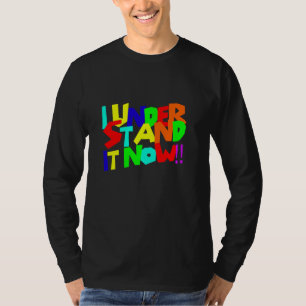 Camiseta Eu Compreendo Agora Meme Citação de Basquetebol