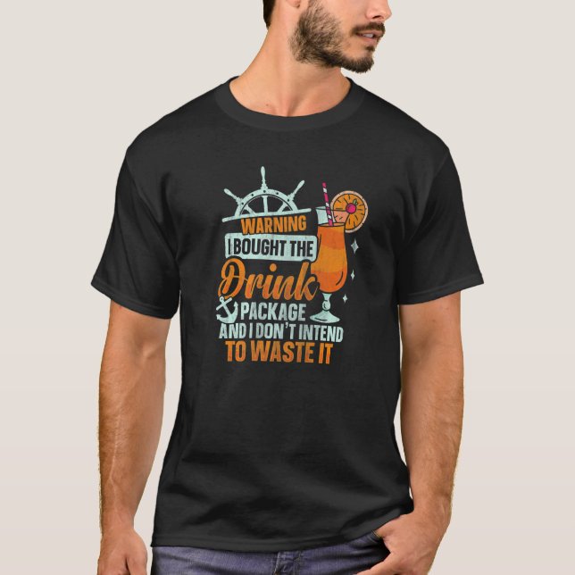 Camiseta Eu Comprei O Pacote De Bebidas Para O Bebendo (Frente)
