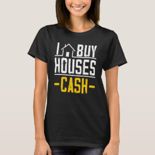 Camiseta Eu Compro Casas Investidor à Vista Gerente de Imóv