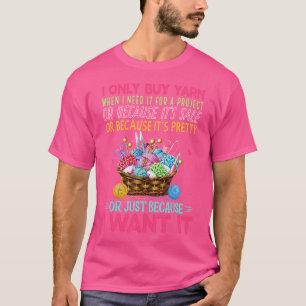 Camiseta Eu Compro Fio Eu Quero Crochê Tricô Tricoteira Div
