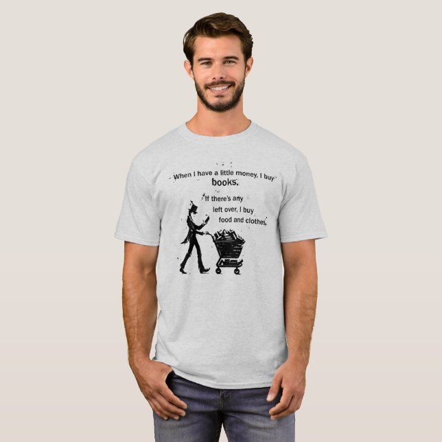 Camiseta Eu compro livros (Frente Completa)